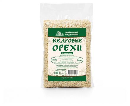Ядро кедрового ореха Забайкальский продукт (500 г)
